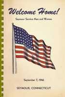 Free download (1946) Welcome Home! Seymour Service Men and Women free photo or picture to be edited with GIMP online image editor