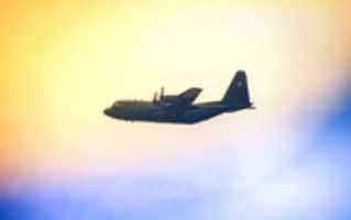 Free download 19.5.2019 / 1503 / Polish Air Force / Lockheed C-130E Hercules / PLF251 / 610m altitude / over Bakovci free photo or picture to be edited with GIMP online image editor