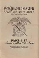 Free download (1956) Post Quartermaster Clothing Sales Store, Fort Sam Houston, Texas free photo or picture to be edited with GIMP online image editor