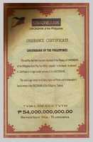 Free download 1972 PHL UBP Insurance Certificate free photo or picture to be edited with GIMP online image editor