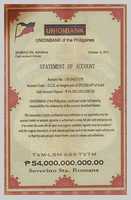 Free download 1972 PHL UBP Statement Of Account free photo or picture to be edited with GIMP online image editor