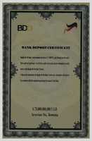 Free download 1978 PHL BDO Bank Deposit Certificate free photo or picture to be edited with GIMP online image editor