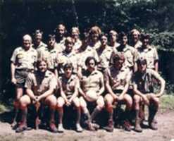Free download 1982 Camp Mach-kin-o-siew staff picture  free photo or picture to be edited with GIMP online image editor