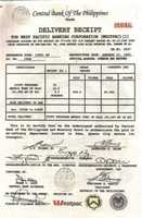 Free download 1983 AUS West Pac Delivery Receipt free photo or picture to be edited with GIMP online image editor