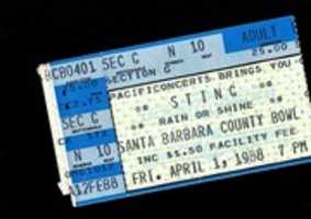 Free download 1988 04 01 STING LIVE AT SANTA BARBARA CO BOWL 93101 free photo or picture to be edited with GIMP online image editor