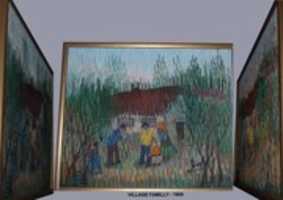 Free download 1988 1367 Villager Family 61 X 50.5 24 X 19.75 free photo or picture to be edited with GIMP online image editor