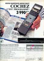 Free download 1988 advertisement for Amstrad VCRs free photo or picture to be edited with GIMP online image editor