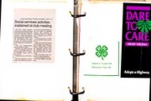 Free download 1989 Rye Valley Extension Homemakers Club Scrapbook free photo or picture to be edited with GIMP online image editor