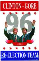 Free download 1996 Presidential Campaign - Bill Clinton free photo or picture to be edited with GIMP online image editor