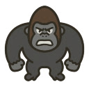 1 Gorilla vs 100 Humans  screen for extension Chrome web store in OffiDocs Chromium