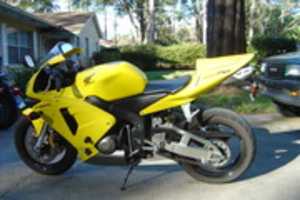 Free download 2005 YELLOW STINGER HONDA CD 600 RR free photo or picture to be edited with GIMP online image editor