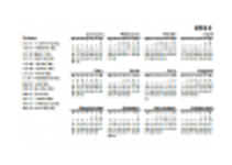 Free download 2011 Holiday Calendar DOC, XLS or PPT template free to be edited with LibreOffice online or OpenOffice Desktop online