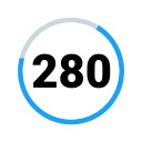 280 Twitter Counter  screen for extension Chrome web store in OffiDocs Chromium