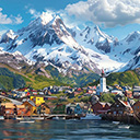 3D Cartoon Latin American Village Scenery  screen for extension Chrome web store in OffiDocs Chromium