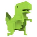 3d Dino Rush  screen for extension Chrome web store in OffiDocs Chromium