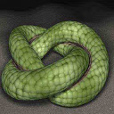 3D scene of a snake rolling on the ground  screen for extension Chrome web store in OffiDocs Chromium