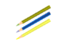 Bezpłatne pobieranie szablonu 3 pastelowych ołówków w formacie Microsoft Word, Excel lub Powerpoint do bezpłatnej edycji w programie LibreOffice online lub OpenOffice Desktop online