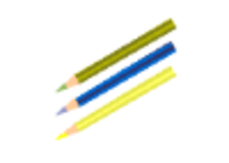 Kostenloser Download der Vorlage „3 Pastellstifte“ für Microsoft Word, Excel oder Powerpoint zur kostenlosen Bearbeitung mit LibreOffice online oder OpenOffice Desktop online