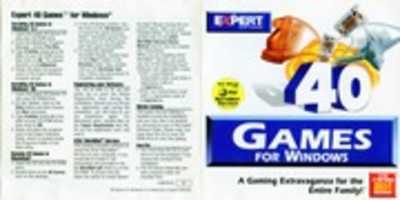 Free download 40 Games for Windows Cover and Disc free photo or picture to be edited with GIMP online image editor