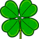 4 LEAF CLOVER Theme  screen for extension Chrome web store in OffiDocs Chromium