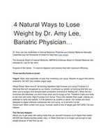 Free download 4 Natural Ways to Lose Weight free photo or picture to be edited with GIMP online image editor
