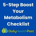 5 Step Boost Your Metabolism Checklist  screen for extension Chrome web store in OffiDocs Chromium