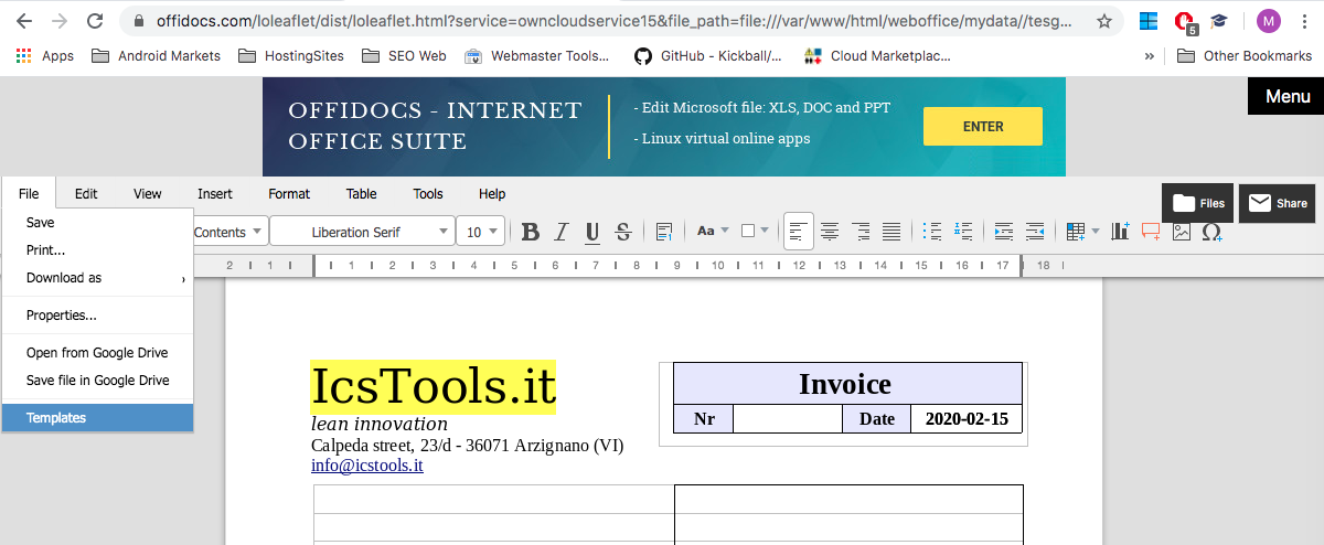 Use Excel Online for Free by OffiDocs for office