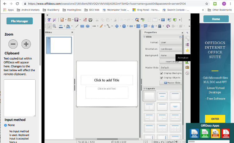 New LibreOffice 5.3 for OffiDocs online