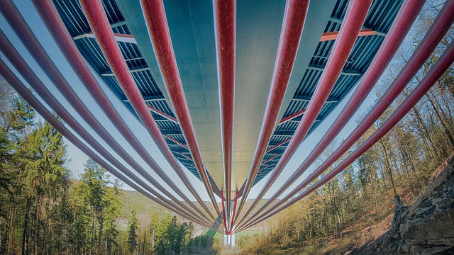 Muat turun percuma a81 neckar valley bridge weitingen gambar percuma untuk diedit dengan editor imej dalam talian percuma GIMP