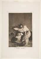 Free download A Bad Night (Mala noche), from The Caprices (Los Caprichos), plate 36 free photo or picture to be edited with GIMP online image editor