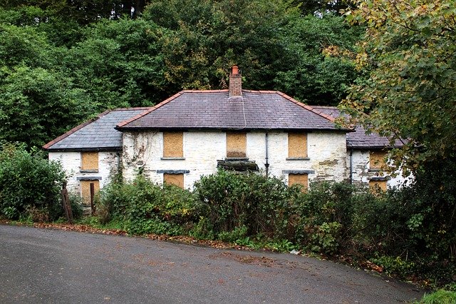 Free download Abandoned House Wales -  free photo or picture to be edited with GIMP online image editor