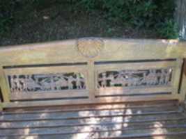 Free download A Bench Masterpiece at the Fantastic Umbrella Factory free photo or picture to be edited with GIMP online image editor