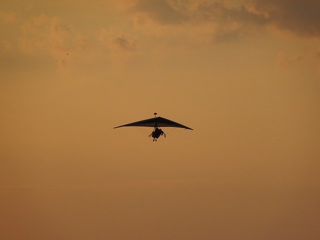 Free picture Abendstimmung Sunset Hang Glider -  to be edited by GIMP free image editor by OffiDocs