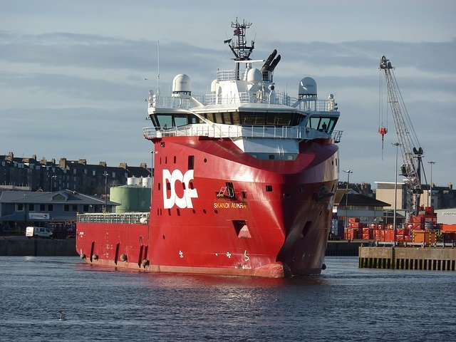 دانلود رایگان Aberdeen Platform Supply Vessel - عکس یا تصویر رایگان قابل ویرایش با ویرایشگر تصویر آنلاین GIMP