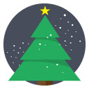 A Blue Christmas  screen for extension Chrome web store in OffiDocs Chromium
