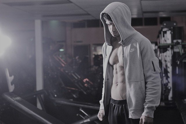 ດາວໂຫຼດຟຣີ abs model hoody bodybuilder guy free picture to be edited with GIMP free online image editor