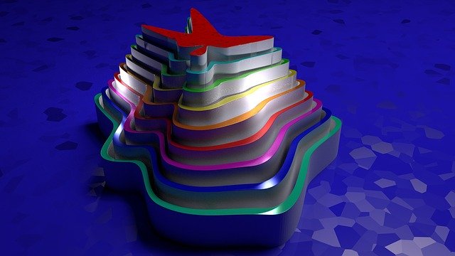 Free download Abstract 3D The Colors Of -  free illustration to be edited with GIMP free online image editor