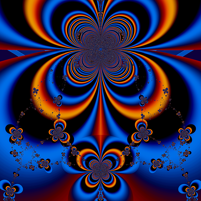 Download gratuito de arte abstrata Fractal - ilustração gratuita para ser editada com o editor de imagens on-line gratuito do GIMP