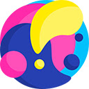 abstract colors  screen for extension Chrome web store in OffiDocs Chromium