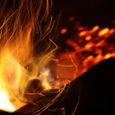 Abstract Fire Flames  screen for extension Chrome web store in OffiDocs Chromium