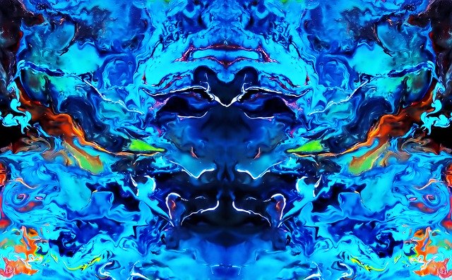 Free download Abstraction Fractals Mirror -  free illustration to be edited with GIMP free online image editor