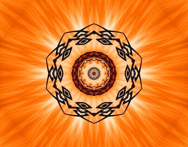 Free download Abstract Kaleidoscope Colorful -  free illustration to be edited with GIMP free online image editor