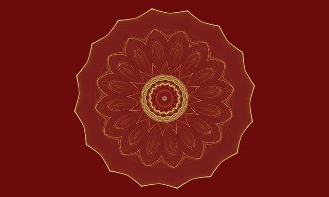 Free download Abstract Mandala Shape -  free illustration to be edited with GIMP free online image editor