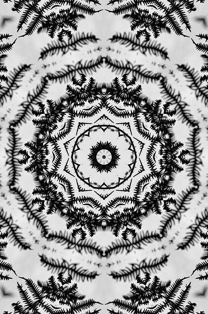 Free download Abstract Pattern Fractal -  free illustration to be edited with GIMP free online image editor