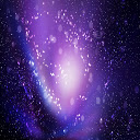 Abstract Shiny Purple  screen for extension Chrome web store in OffiDocs Chromium