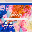 Abstract Swirls of Color  screen for extension Chrome web store in OffiDocs Chromium