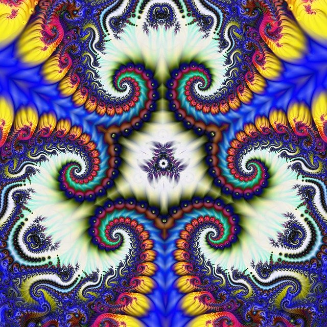 Free download Abstract Texture Fractal -  free illustration to be edited with GIMP free online image editor