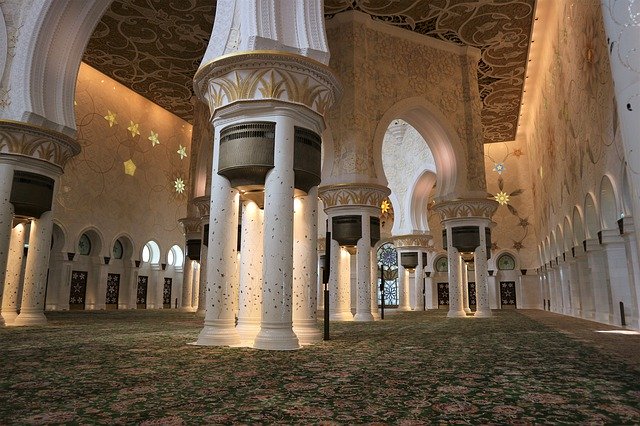 Free download Abu Dhabi Sheikh Zayed Mosque -  free photo or picture to be edited with GIMP online image editor