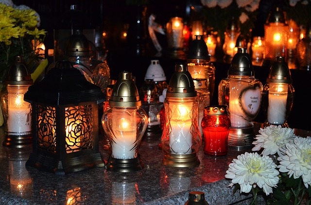 Free download a candle grave cemetery tombstone free picture to be edited with GIMP free online image editor