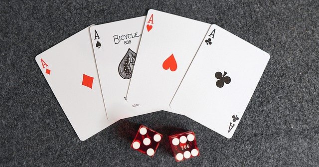 Free download aces cards dice four aces free picture to be edited with GIMP free online image editor
